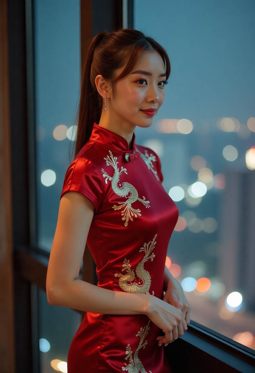 叶山小百合剧照 照相馆门口